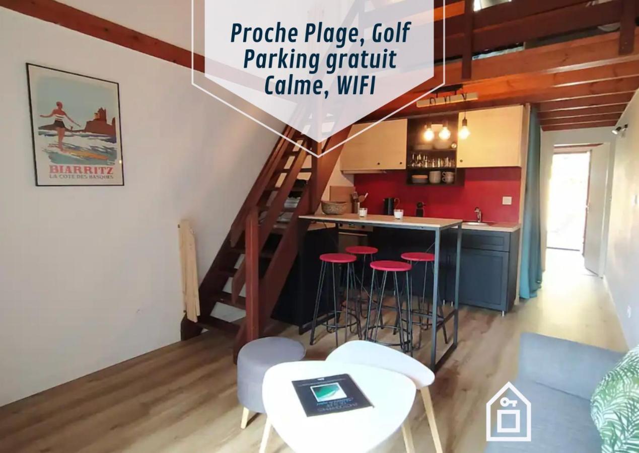 Bidarteko Paradisua Proche Plage, Golf, Parking Exterior photo