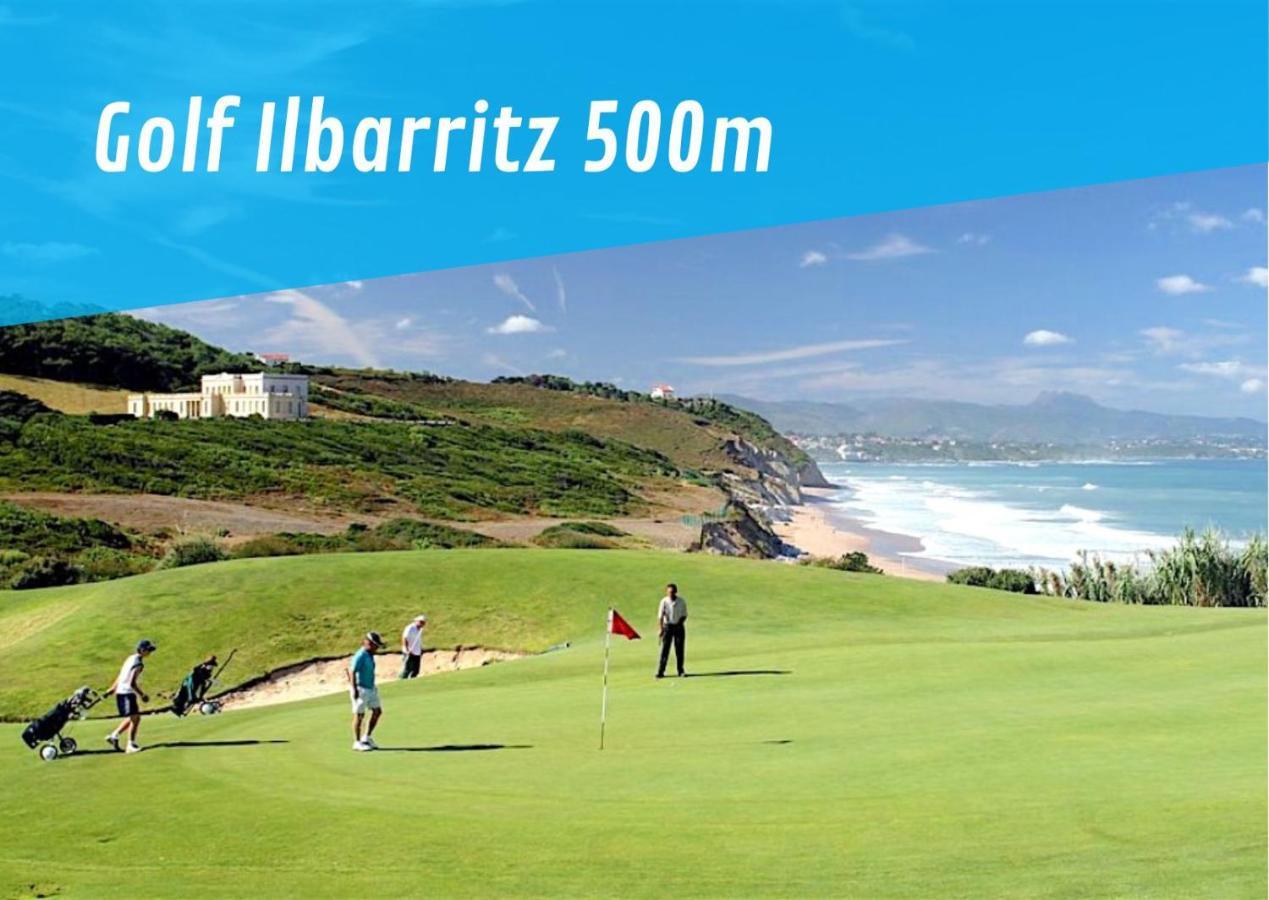 Bidarteko Paradisua Proche Plage, Golf, Parking Exterior photo